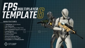 【UE】FPS射击模板武器资源v6.0.5 FPS Multiplayer Template v6.0.5
