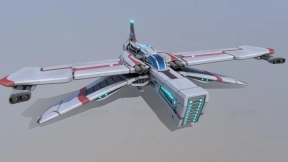 P400战斗机飞船 P400 Fighter spaceship
