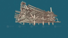 海上平台上部结构草图 OFFSHORE Topside SKETCH FAB