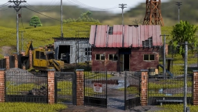 场景-废弃乡村建筑工地 - Scene- Abandoned Rural Construction Site