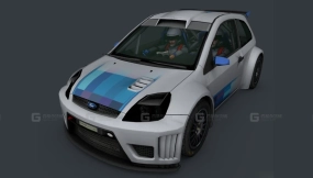 福特Fiesta概念车 - Ford Fiesta Concept 3D model-0