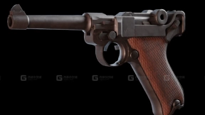 鲁格P-08   H3VR - Luger P-08   H3VR 3D model-29
