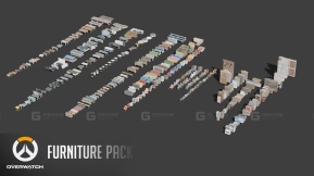 守望先锋道具资产库  Overwatch Asset Library