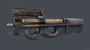 FN P90战术型3D模型-32 - FN P90 Tactical 3D model-32