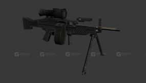 枪械2 3D模型-7 - Gun 2 3D model-7