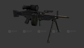 枪械2 3D模型-7 - Gun 2 3D model-7