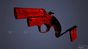 信号枪（森林） - Flare Gun (The Forest) 3D model-48
