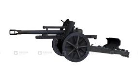 10.5厘米leFH 18 3D模型-67 - 10,5 cm leFH 18 3D model-67