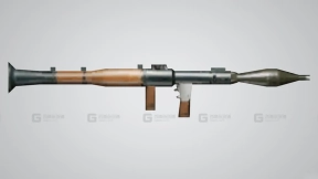 GTA罪恶都市、圣安地列斯、自由城故事（火箭发射器）3D模型-11 - GTA  VC, SA, LCS (Rocket Launcher) 3D model-11