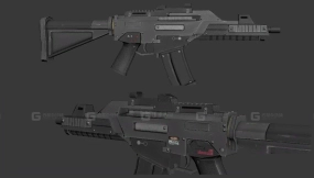 自动步枪-Automatic rifle 3D model