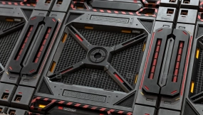 20款Substance Designer（SD）与Substance Painter（SP）联合打造的科幻风格机械金属面板4K纹理材质