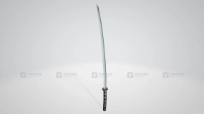 侠盗猎车手：罪恶都市（武士刀） - Grand Theft Auto  Vice City (Katana) 3D model-16