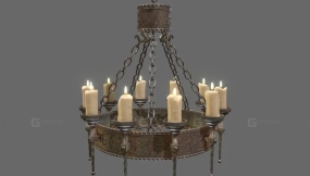 烛台吊灯 B Candle Chandelier B