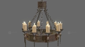 烛台吊灯 B Candle Chandelier B