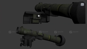 标枪反坦克导弹3D模型-87 - Javelin 3D model-87