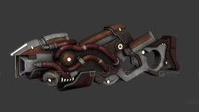 等离子霰弹枪3D模型-28 - Plasma Shotgun 3D model-28