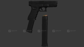 格洛克18 - Glock18 3D model-8