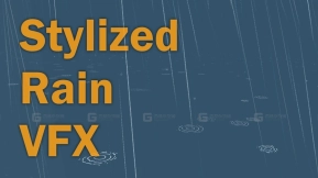 【UE】风格化雨滴视觉特效  Stylized Rain VFX