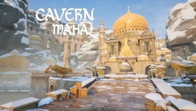 【UE5.0】风格化洞穴泰姬陵 风格化洞穴神庙 清真寺 洞穴 洞穴 Stylized Cavern Mahal ( Stylized Stylised Cavern Temple Mosque Cavern Cavern )