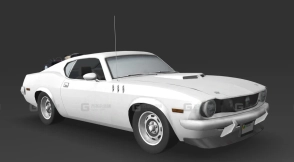 复古肌肉车 - Vintage Muscle car 3D model-75