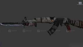 AK47定制型-AK47 Custom 3D model