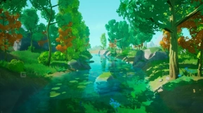 【UE】风格化自然景观套件  Stylized Nature Landscape Kit