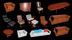 【UE】HQ家具包  HQ Furniture Pack