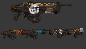 突击步枪-Assault Rifle 3D model-14-0