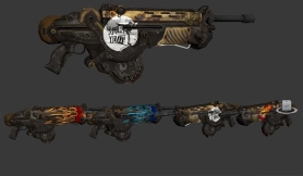 突击步枪-Assault Rifle 3D model-14-0