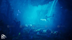 【UE】水下世界   70个资产  Underwater World   70 Assets