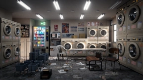 日式洗衣房 Japanese Laundry Room