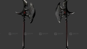 斧头 3D模型-40 - Axe 3D model-40