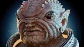 宽脸外星人  Broad Faced Alien