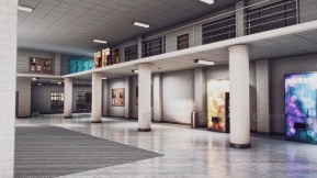 【UE】洁净恐怖风格学校场景资源包  Clean Horror School Environment