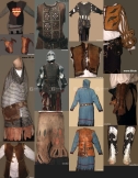 【3DSK】中世纪服装参考照片