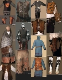 【3DSK】中世纪服装参考照片