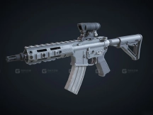 R4-C突击步枪-R4-C Assault Rifle 3D model