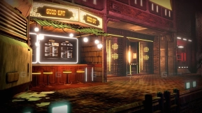 【UE】赛博朋克小巷店面包  Cyberpunk Alley Storefronts Pack