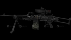M240 FSK 3D模型-31 - M240 FSK 3D model-31
