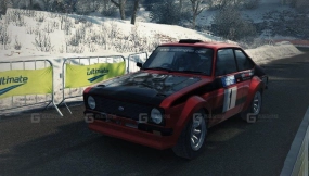 McRae赛车Escort MK2 - McRae Motorsport Escort MK2 3D model-166
