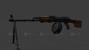 RPK-12轻机枪-RPK-12 3D model-10
