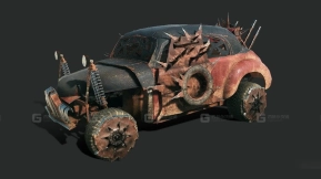 霍顿（坚韧极速者） - Holden (Toughnut Speedsta) 3D model-55