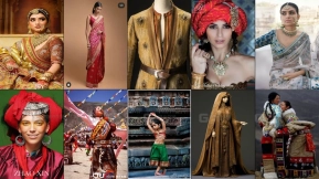 印度人物传统服饰设计参考素材 Indian figure traditional costume design reference materials
