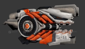 火箭 Rocket 3D model-30