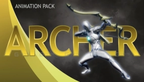 【UE5.0】射手动画包  Archer Animations Pack