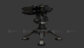 哨戒机枪 Sentry Gun 3D model-19
