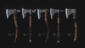 奇幻短柄斧套件 Fantasy hatchet pack