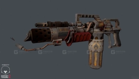 M260B火焰喷射器 M260B Flamethrower 3D model-6
