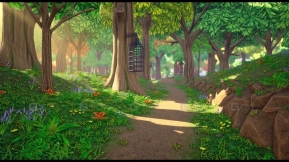 【UE】风格化森林洞穴  Stylized Forest Cave