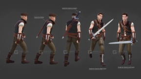 【UE】剑客角色  Swordsman Character